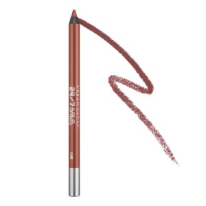 Urban Decay 24/7 Glide-On Waterproof Lip Pencil, Smudge-Proof, Longwearing Lip Liner, Smooth & Creamy Colors, Moisturizing Formula with Vitamin E,