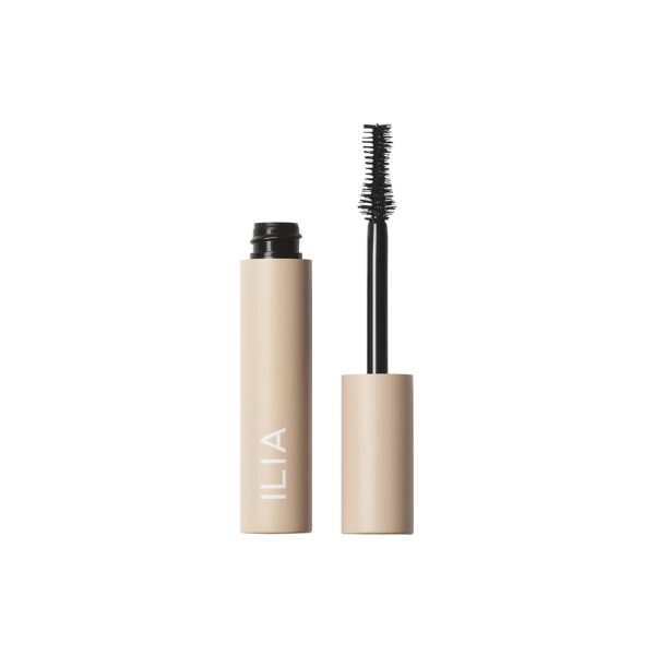 ILIA - Fullest Volumizing Mascara | Non-Toxic, Vegan, Cruelty-Free, Smudge + Flake-Free, Safe For Sensitive Eyes, For Fuller, Thicker, & Healthier.