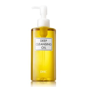  DHC Deep Cleansing Oil, Facial Cleansing Oil, Makeup Remover, Cleanses without Clogging Pores, Residue-Free, Fragrance and Colorant Free, All Skin Types